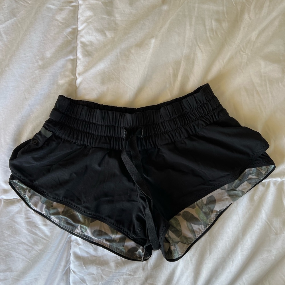 Black Lulu Lemon Athletic shorts